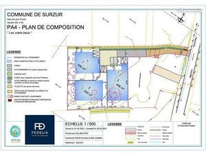 Terrain 550 m² SURZUR