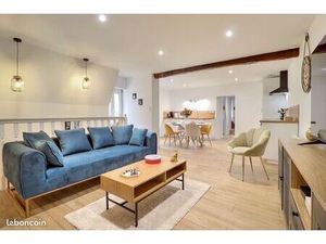 Superbe appartement meublé 93 m² - Plein cœur de Saint Pierre du Vauvray - Location meublé