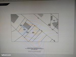 Terrain sur la commune AMILLY proche bourg