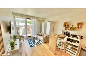 Luxueux Grand studio meublé 37 m2 résidence neuve