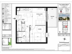 Appartement 2 pièces 39 m²