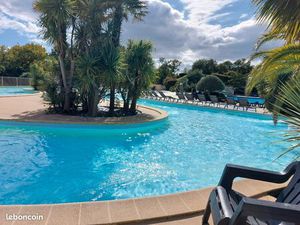 Mobilhome sur camping