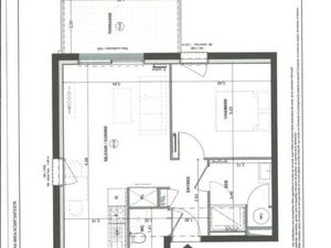 Appartement 2 pièces 42 m²