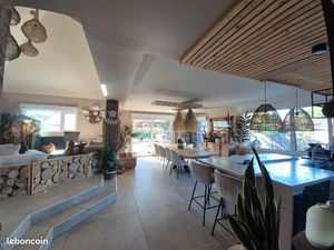 Pavillon individuel en semi plain pied 5 chambres jardin garage parking bauvin