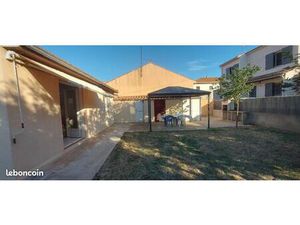 Maison plein pied Jardin Valras plage 8 mn pied de la mer et 4 mn de la rue commerçante su