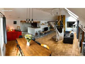 Loft lumineux 112m2 2ch + garage - HEM