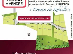 Terrain 569 m² Lumbres