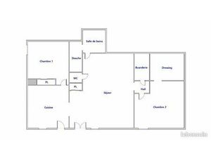 Appartement 3 pièces 81 m²