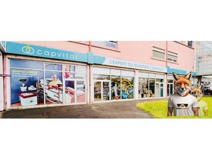 LOCAL COMMERCIAL DE 393m2 AVEC GRANDE VITRINE ET 8 PLACES DE PAR