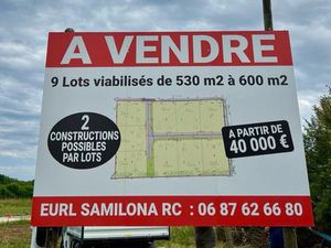 Terrain Centre Ville Septfonds de 554 à 626m2 / À partir de 37 000