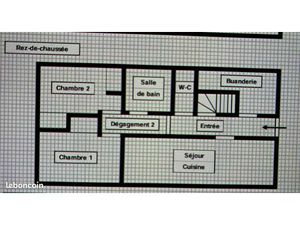 Maison meublée 105m2