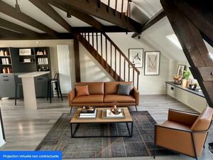 Studio avec mezzanine