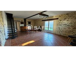 Une maison en pierre pleine de charme  rénovée avec grands volumes