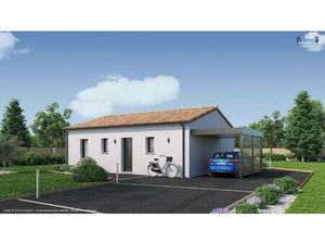 Terrain avec maison neuve à vendre