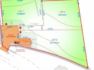 Vente terrain 913 m² Sainte-Livrade-sur-Lot (47110)
