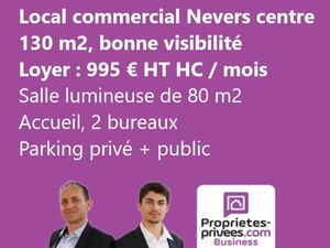 NEVERS CENTRE - LOCAL COMMERCIAL130 M²