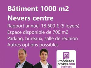 NEVERS  EMPLACEMENT N°1 - MURS COMMERCIAUX  LOCAL 1.000 M²