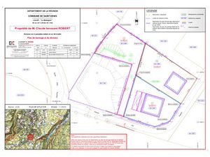 Terrain constructible de 399 m2 à la Bretagne Saint-Denis