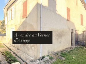 Maison de village à rénover 87m2 au Vernet d'Ariège