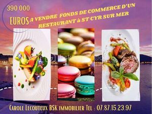 Fonds de commerce de 110 m² à Saint-Cyr-Sur-Mer