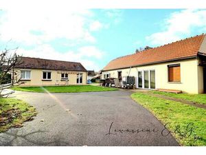 Mouy 60250 - Plain pied 4 chambres avec grande dépendances sur 1630m² de terrain
