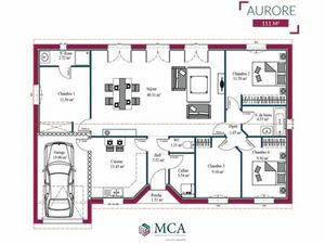 Vente maison 3 pièces 92 m² Sigoulès-et-Flaugeac (24240)