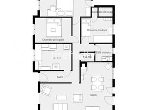 Vente maison 4 pièces 93.8 m² à Dieudonné (60530)  289 000 €