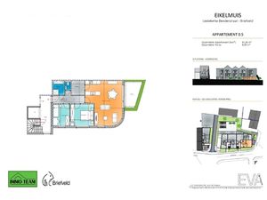 Appartement te koop in Liedekerke met 2 slaapkamers