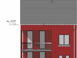 Terrain de 389m² avec permis de batir