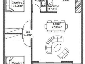 Maison neuve à louer – La Rivière Ouaki