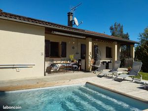 Maison T4 plain pied avec piscine