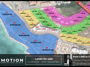 Vente terrain 1376 m² à Saint-Martin (97150)  1 634 050 €
