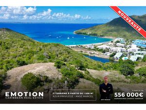 Vente terrain 1506 m² à Saint-Martin (97150)  556 000 €