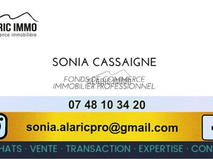 Location locaux professionnels 80 m² à Lézignan-Corbières (11200)  525 €