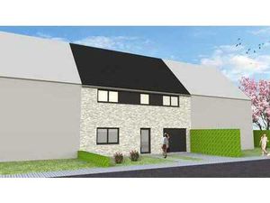 Nieuw te bouwen gesloten bebouwing te Oudenburg