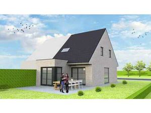 Nieuw te bouwen halfopen bebouwing te Hulste