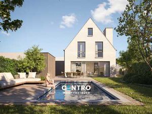 CHARMANTE nieuwbouwwoning met mogelijkheid tot ZWEMBAD!