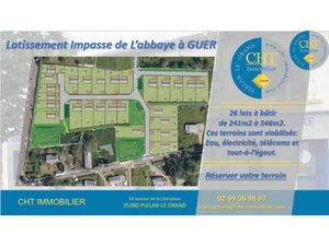 Vente Terrain à Guer (56380) : à vendre / Guer