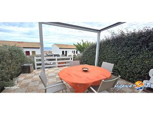 BEAU REZ DE JARDIN TERRASSE VUE MER