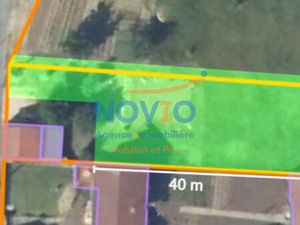 Beau terrain constructible de 800 m2