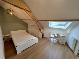 Maison rénovée en colocation de 4 chambres meublées + jardin