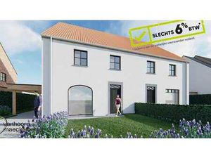 Halfopen BEN-woning te koop met GRATIS carport aan 6% BTW*