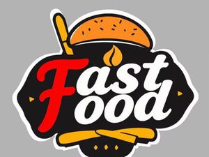 Fast food snack burger