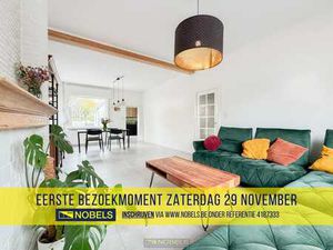 Te koop  instapklare halfopen bebouwing met groene tuin t...