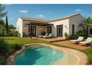 Terrain avec maison neuve à vendre