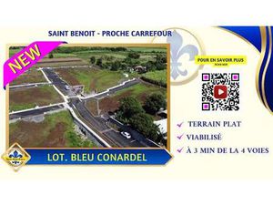 Terrain constructible viabilisé à vendre