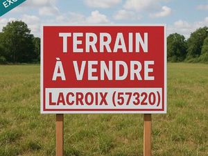 Terrain constructible plat – Lacroix (57320)