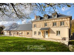 Maison normande rénovée dans un parc de 2 hectares