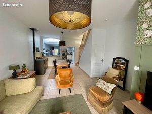 Toufflers maison 1930 soignée 3 chambres + bureau ou chambre au rdc terrasse jardin garage