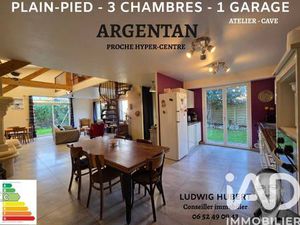 Maison de plain-pied à vendre